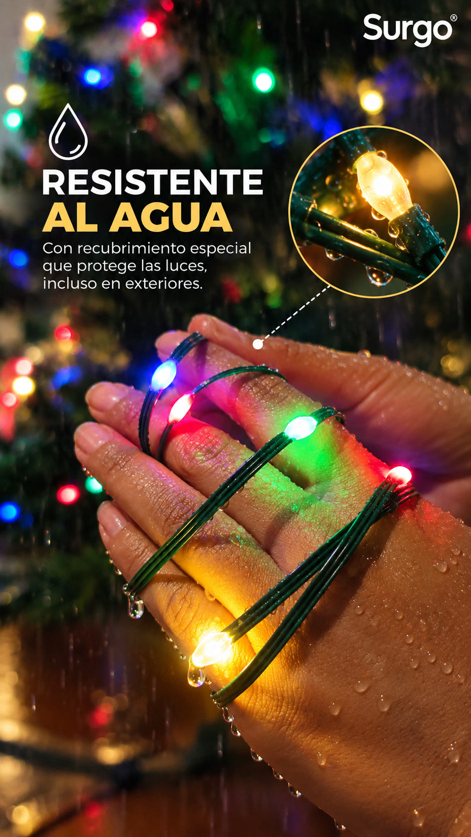 ®NAVILED 160 Bombillos Led 110v | Resistente al Agua.